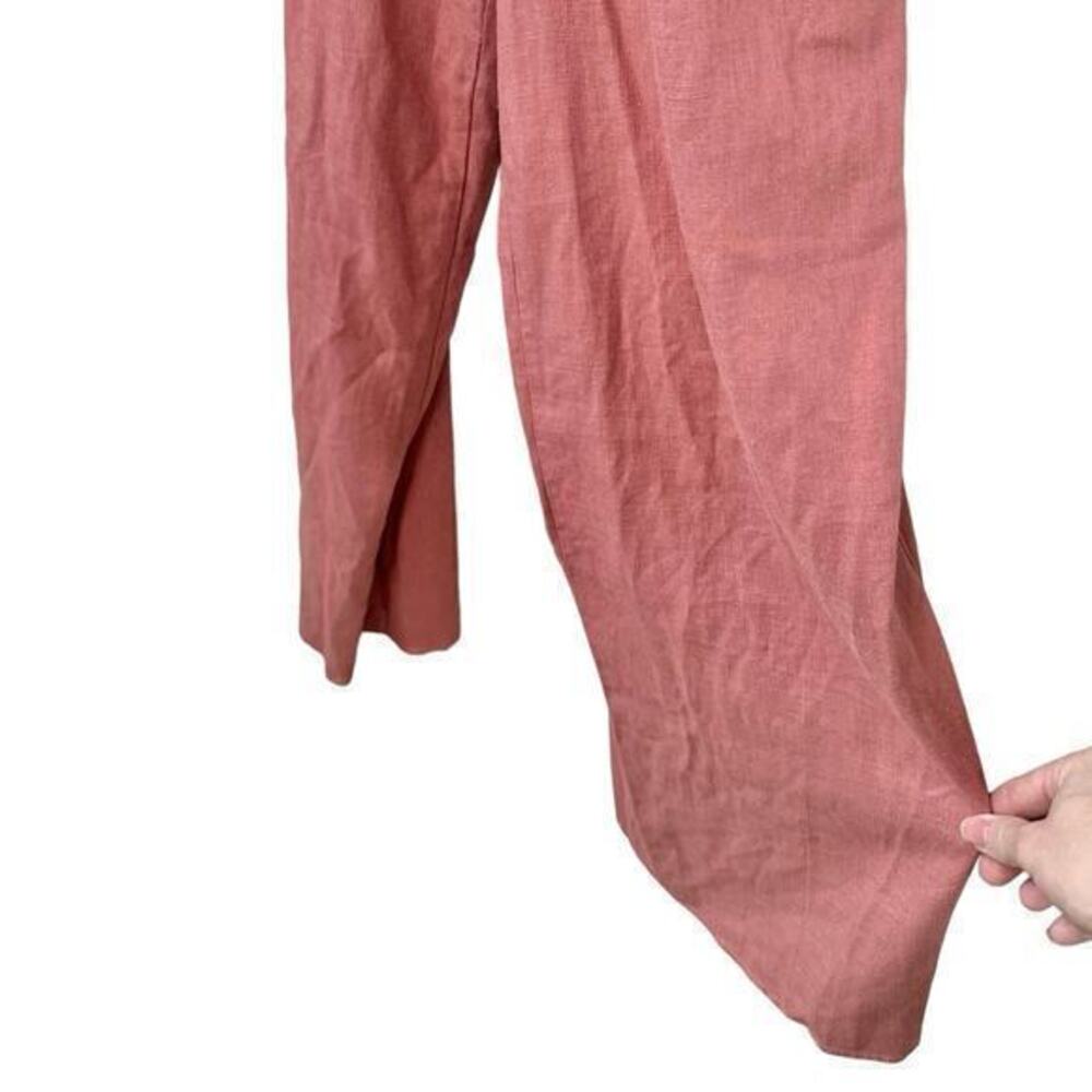 NWT Francesca’s Nancie Tie Back Wide-leg Jumpsuit Size XS - Picture 6 of 7